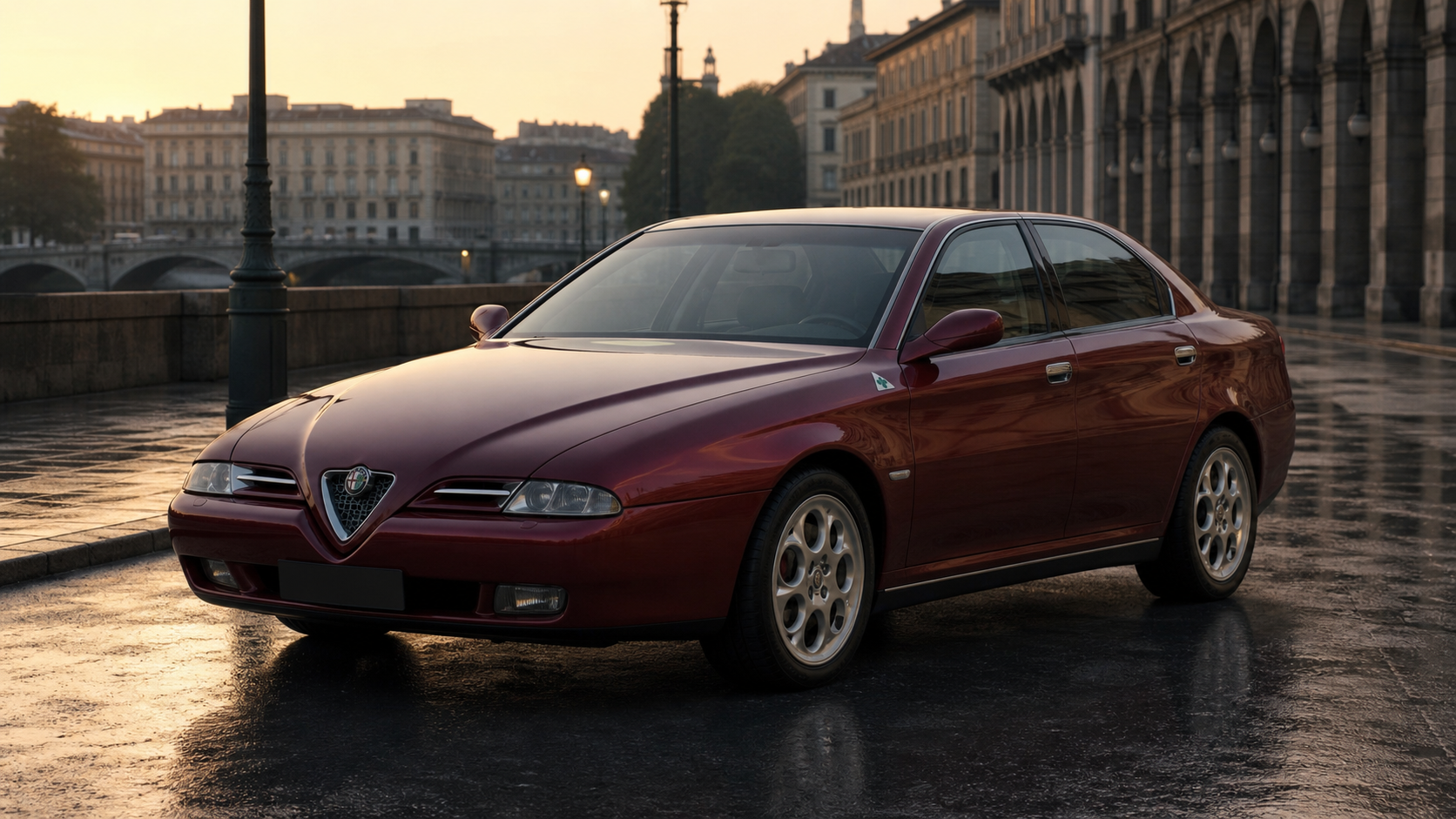 Alfa Romeo 166 – kuvitus