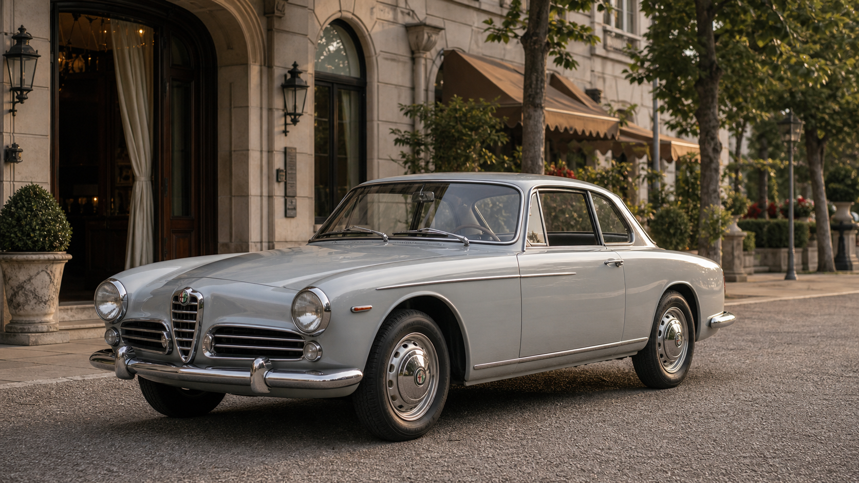 Alfa Romeo 2000 – kuvitus