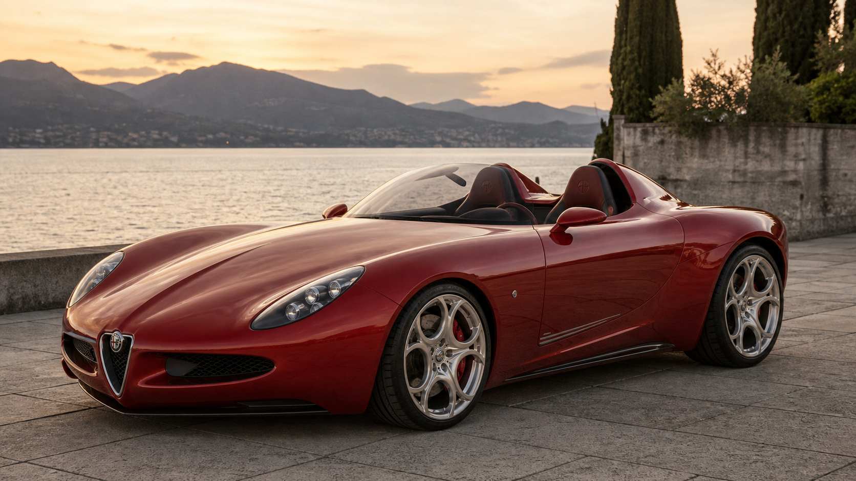 Alfa Romeo 2uettottanta – kuvitus