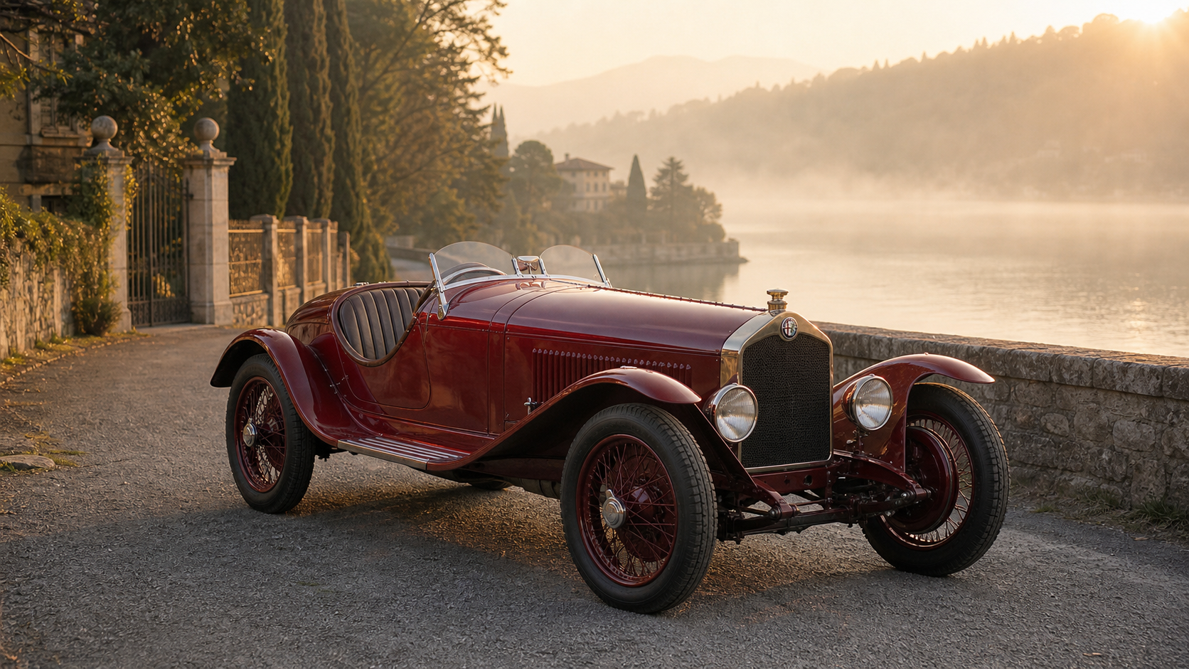 Alfa Romeo 6C 1500 – kuvitus