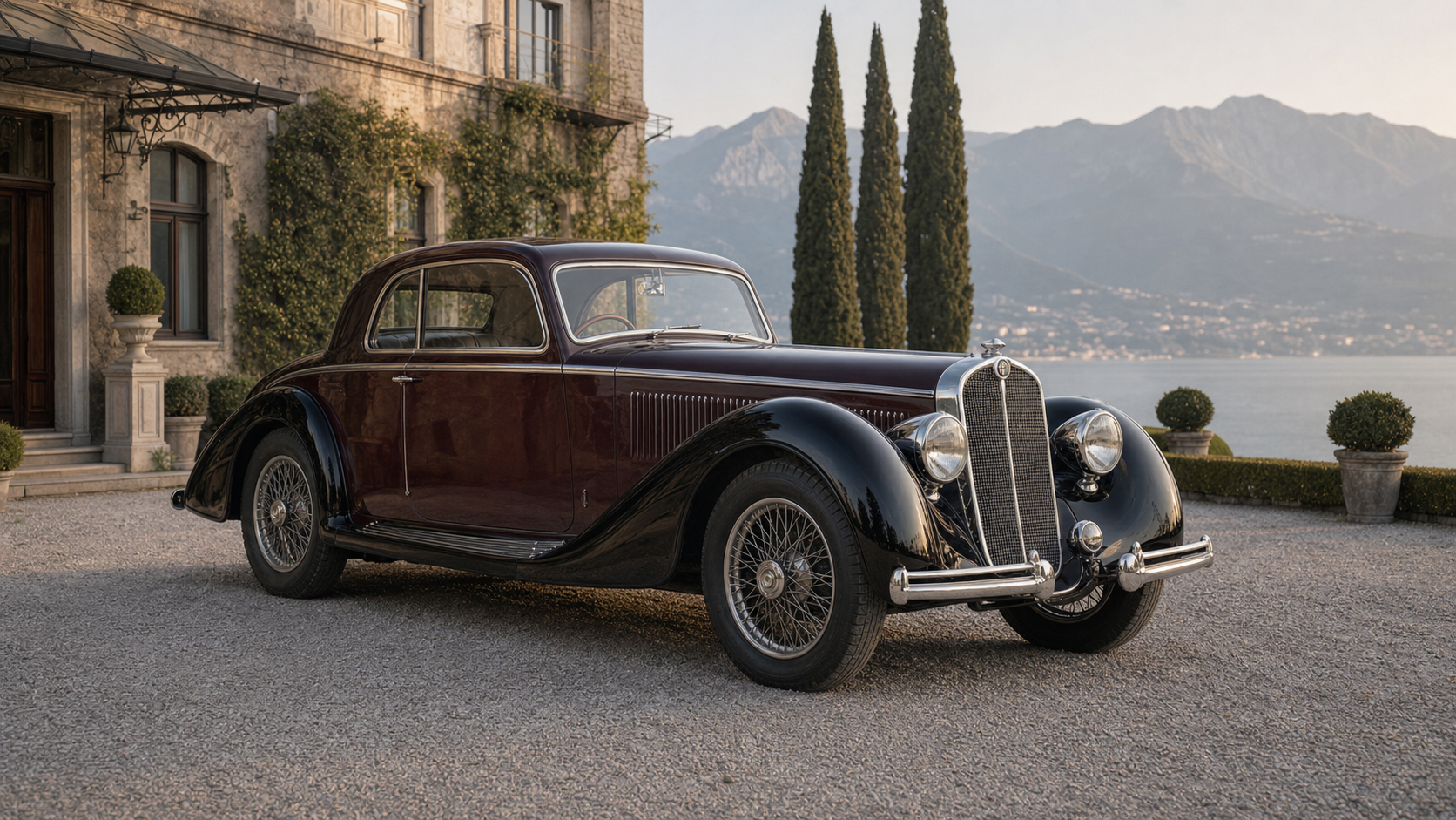 Alfa Romeo 6C 2300 – kuvitus