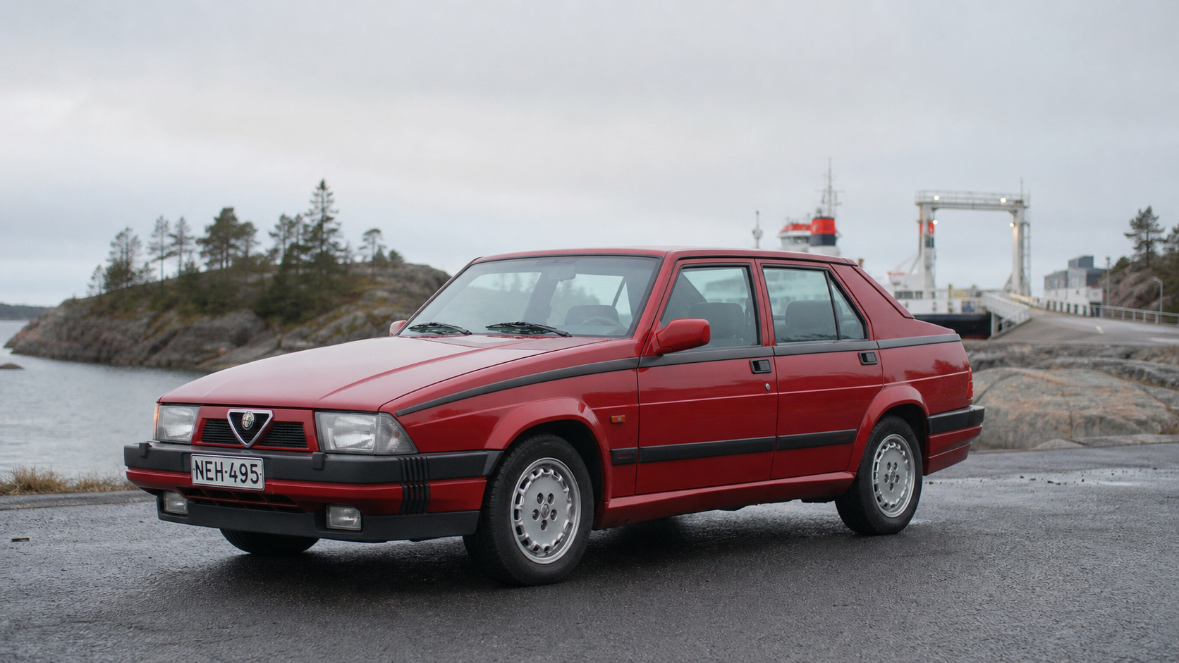 Alfa Romeo 75 – kuvitus