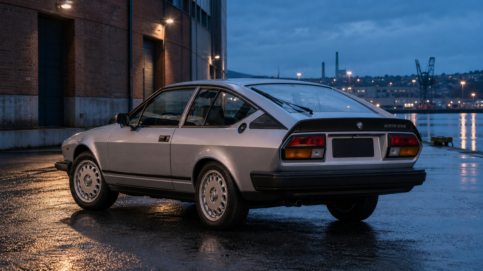 Alfa Romeo Alfetta GT / GTV / GTV6 – kuvitus