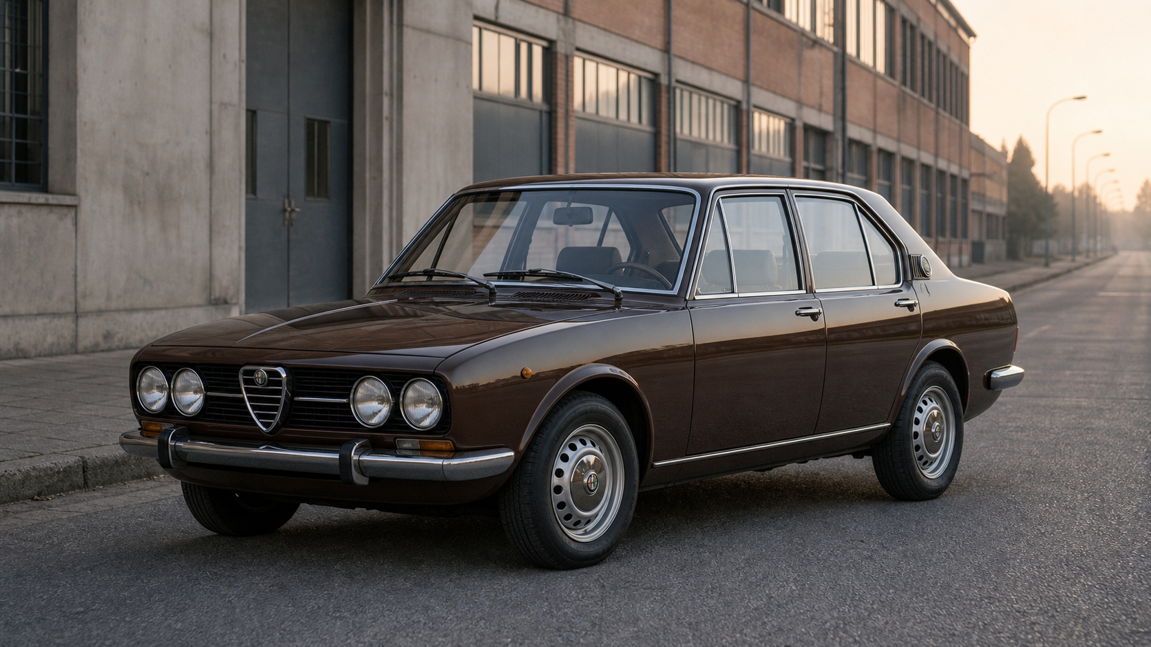 Alfa Romeo Alfetta – kuvitus