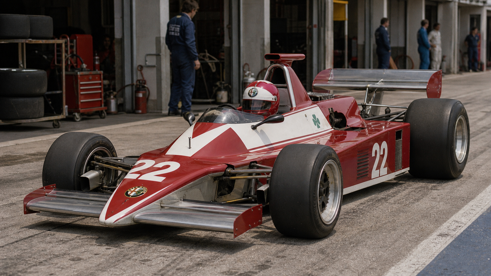 Alfa Romeon F1-autot 1979–1985 – kuvitus