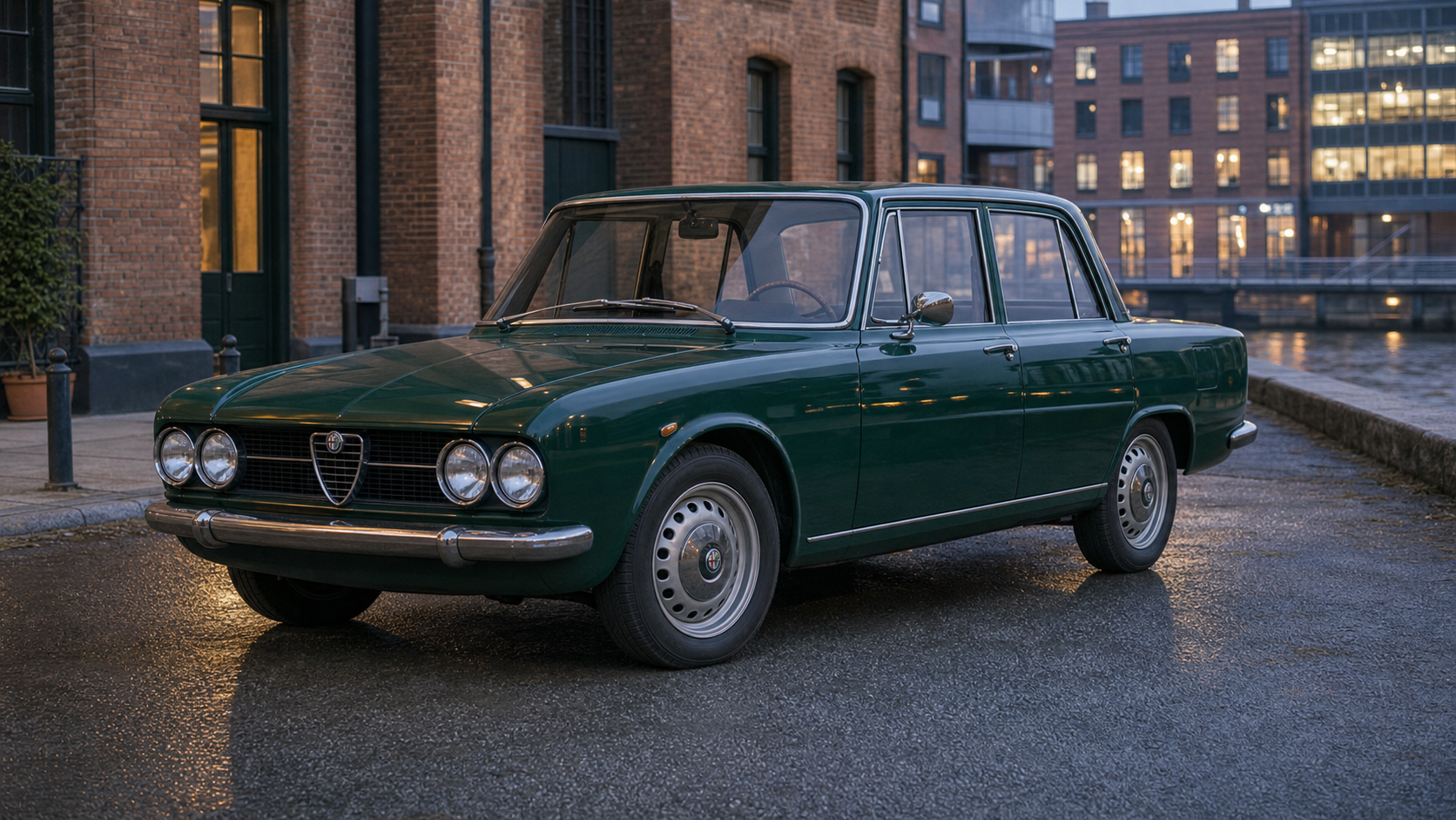 Alfa Romeo Giulia Berlina – kuvitus