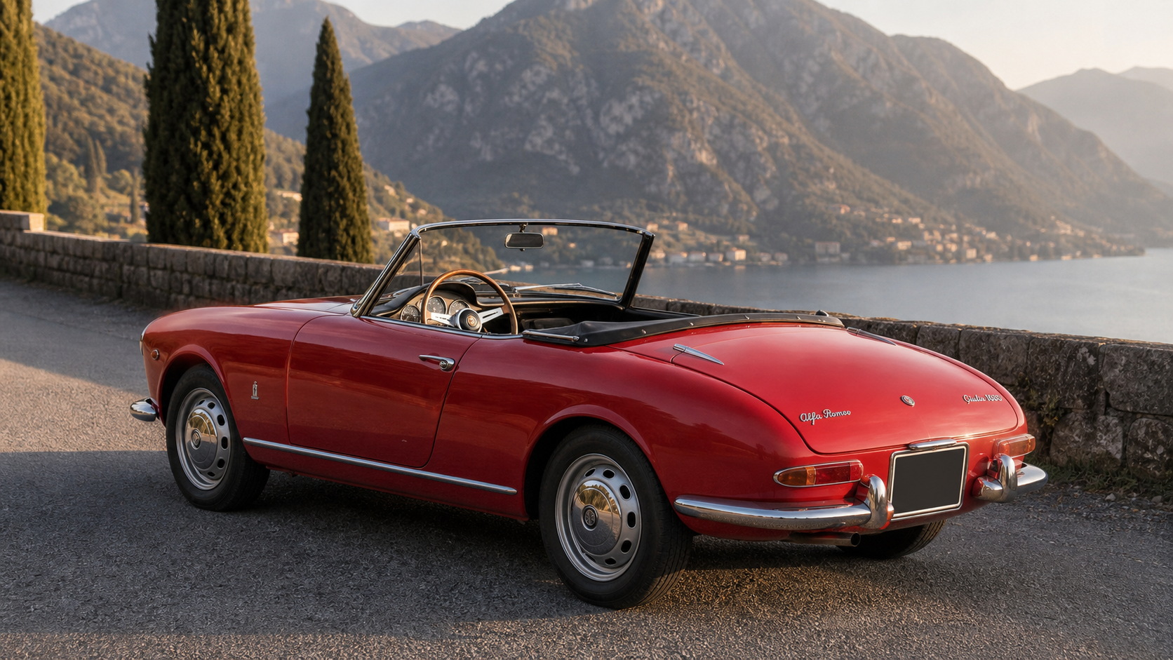 Alfa Romeo Giulia Spider – kuvitus