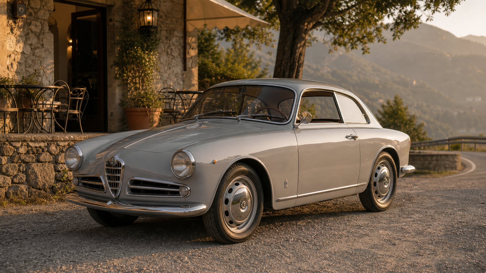 Alfa Romeo Giulia 1600 Sprint – kuvitus