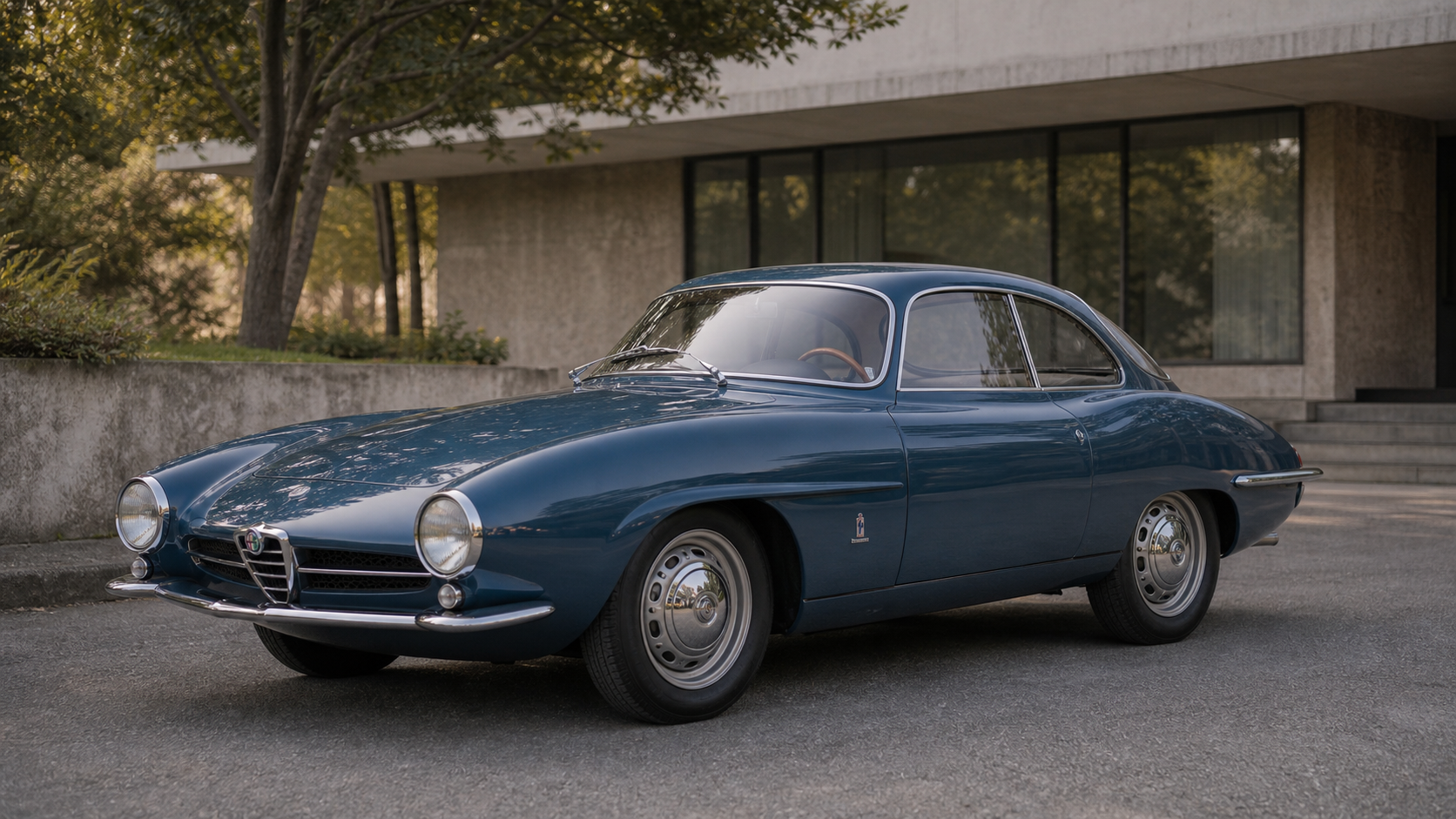 Alfa Romeo Giulia Sprint Speciale – kuvitus