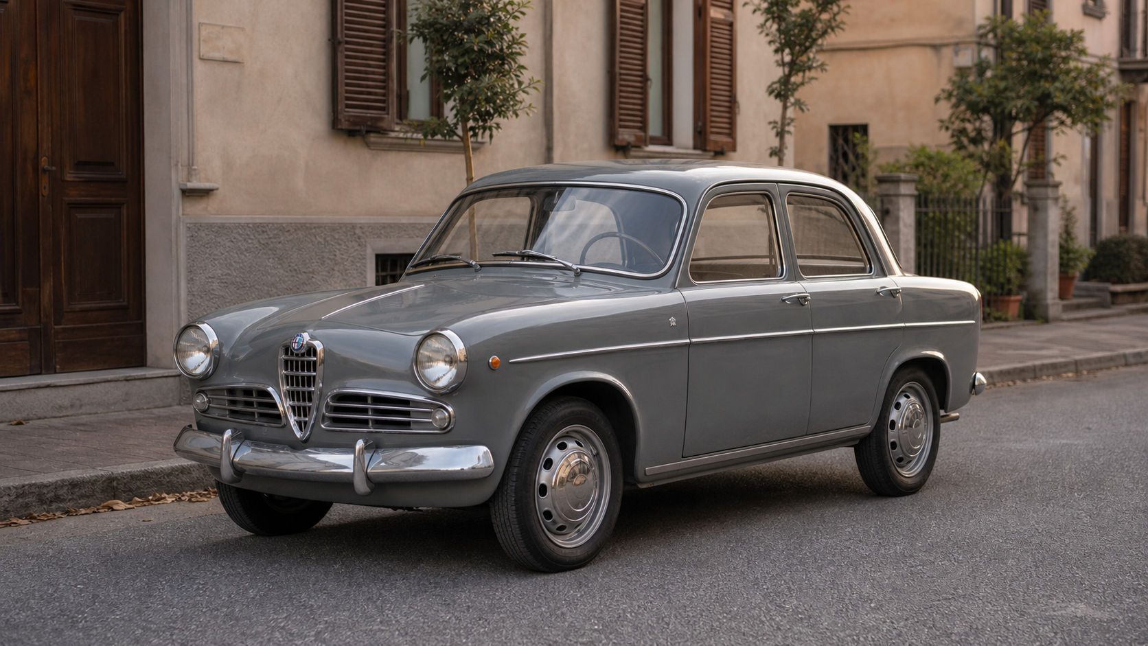 Alfa Romeo Giulietta Berlina – kuvitus