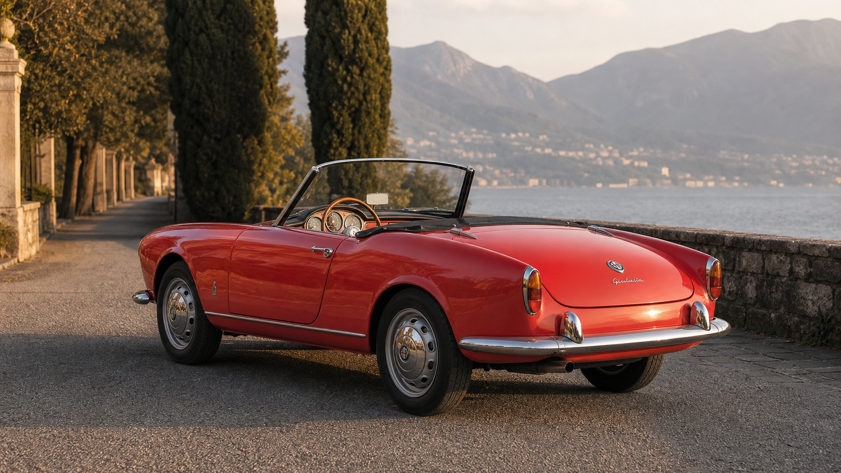 Alfa Romeo Giulietta Spider – kuvitus
