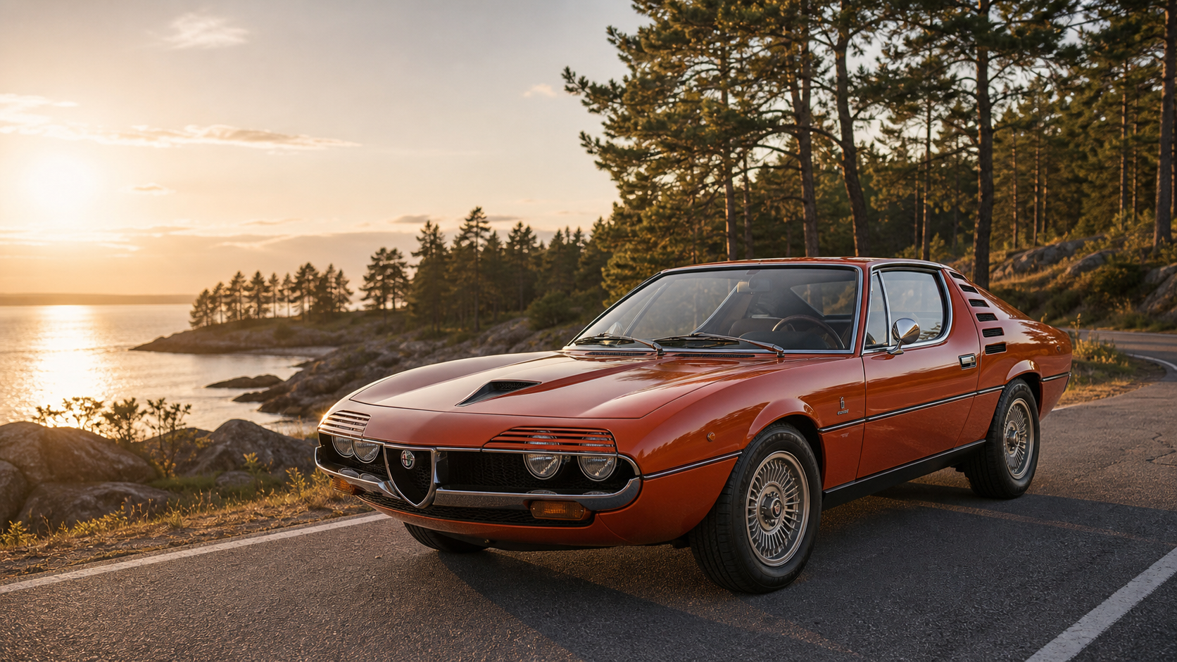 Alfa Romeo Montreal – kuvitus