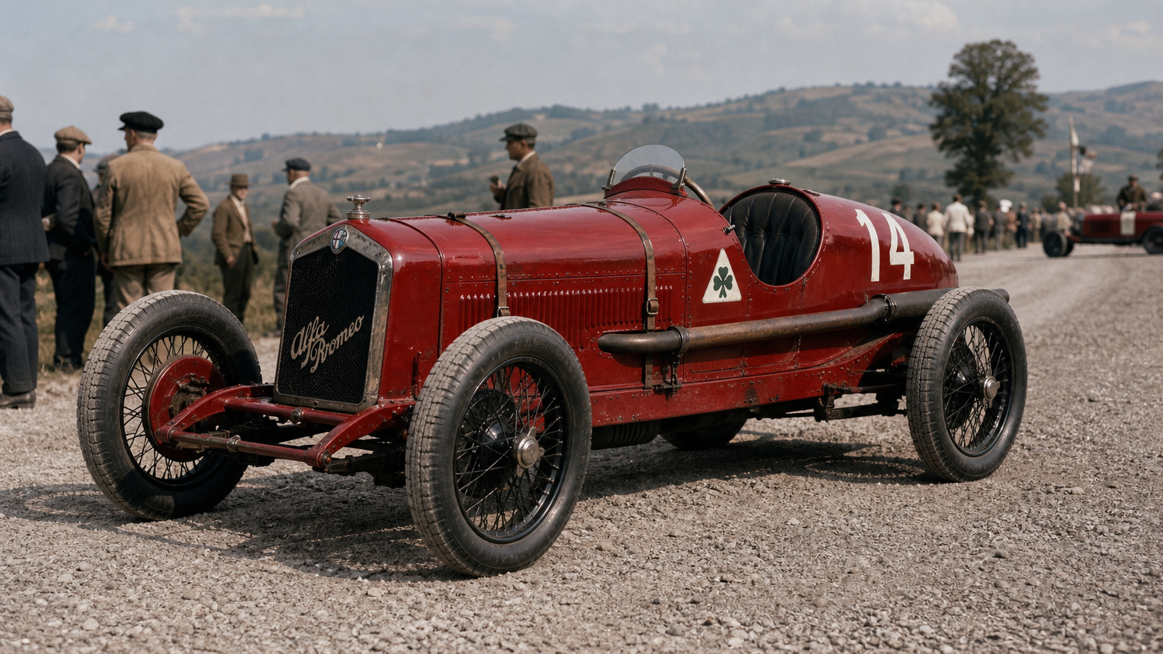 Alfa Romeo P2 – kuvitus
