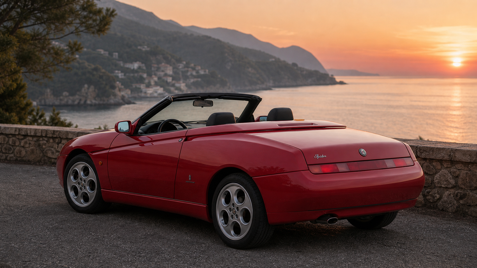 Alfa Romeo Spider (1995) – kuvitus