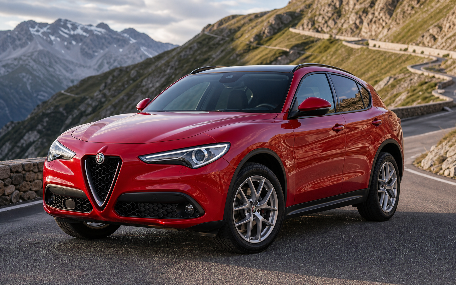 Alfa Romeo Stelvio – kuvitus