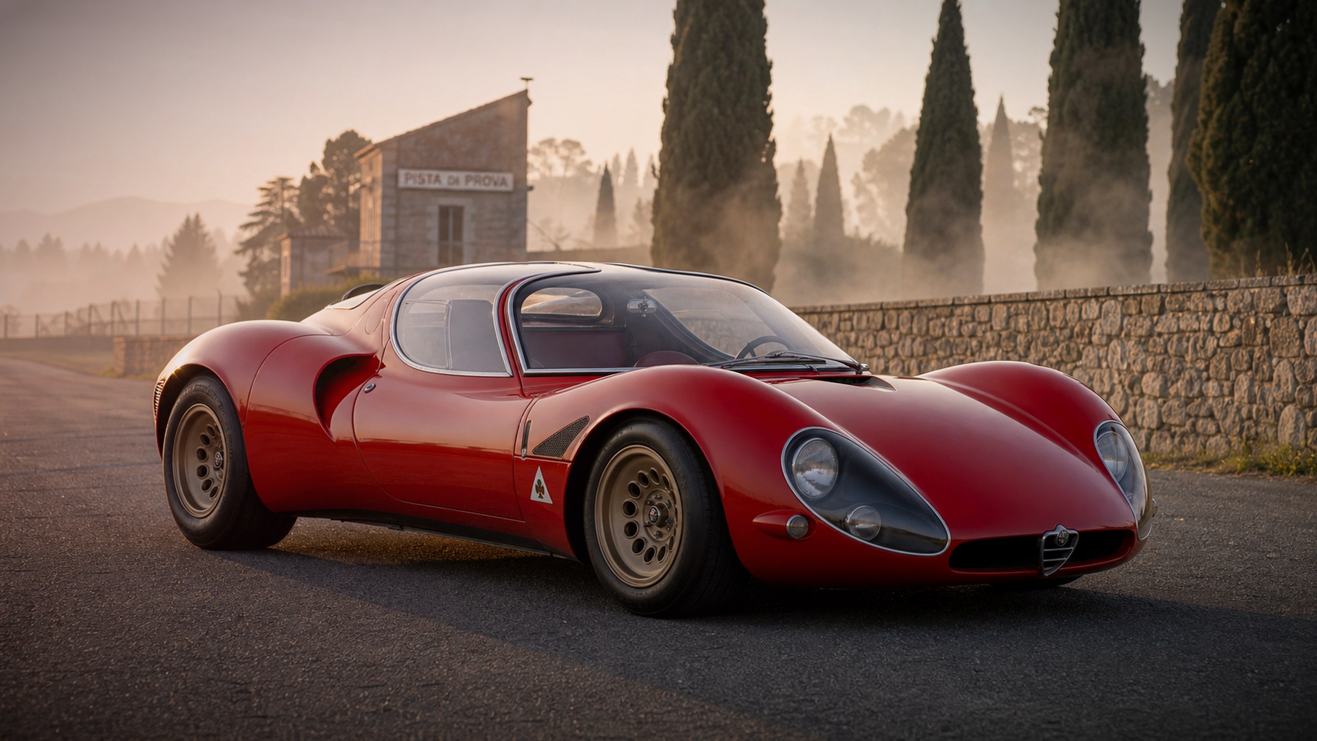 Alfa Romeo 33 Stradale 1967 taustakuva
