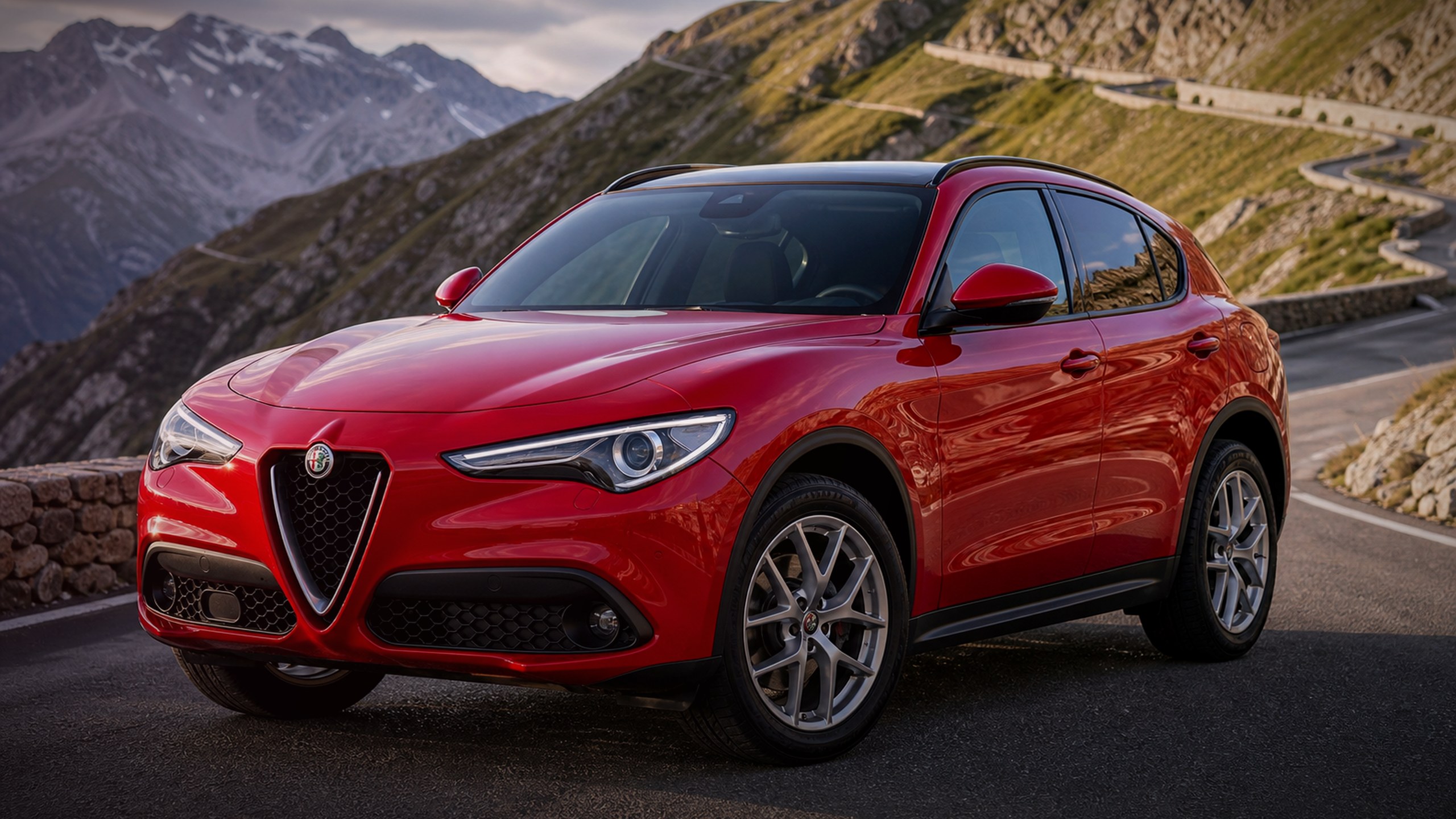 Alfa Romeo Stelvio taustakuva